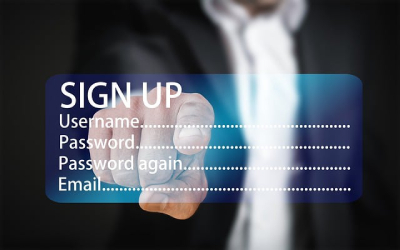 Registrarse y crear una cuenta